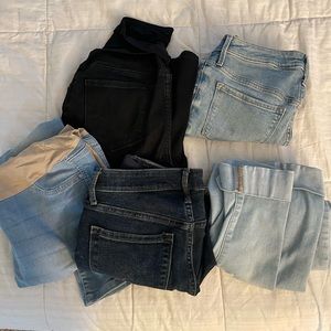 5 Maternity jeans